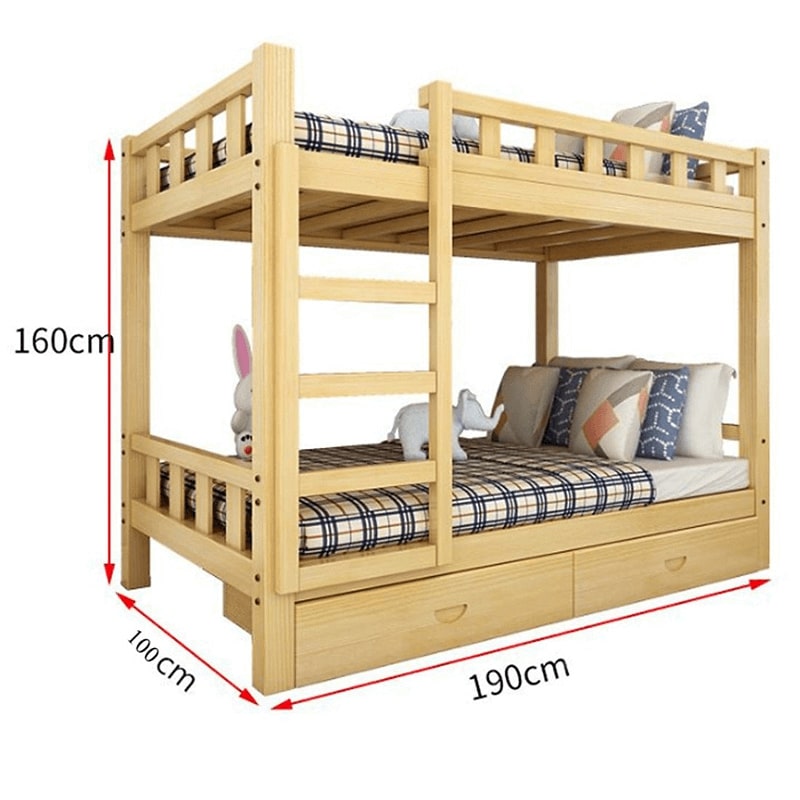 Các thông số kích thước giường tầng cơ bản