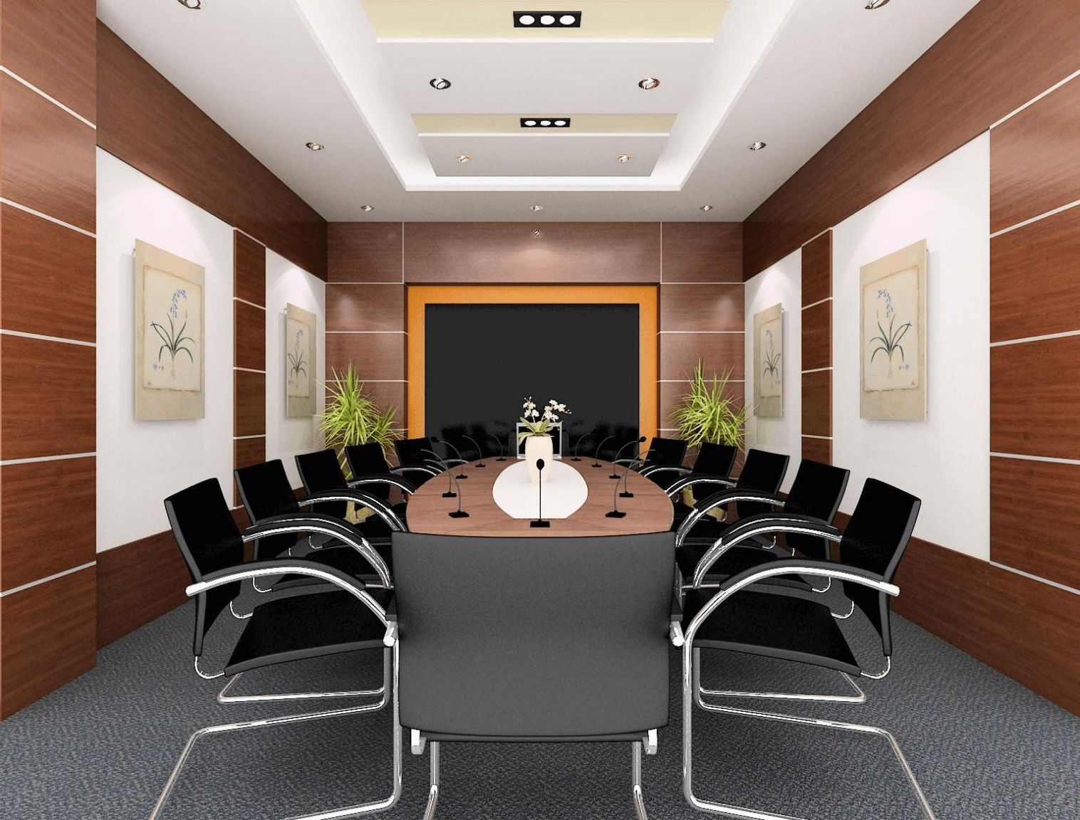 Cân nhắc về không gian văn phòng để lựa chọn kích thước bàn họp phù hợp