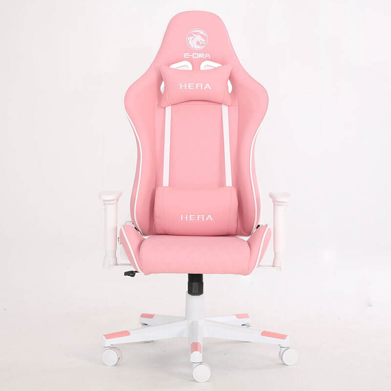 Ghế văn phòng màu hồng phong cách đơn giản, nhẹ nhàng và tinh tế