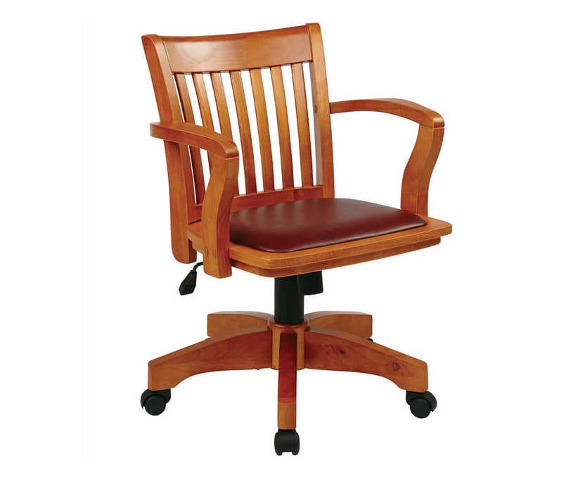 Ghế xoay bằng gỗ thể hiện sự sang trọng, phong cách và cá tính của người dùng