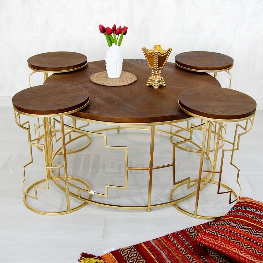 Lựa chọn kích thước bàn trà tròn phù hợp với kích thước và không gian nội thất trong phòng