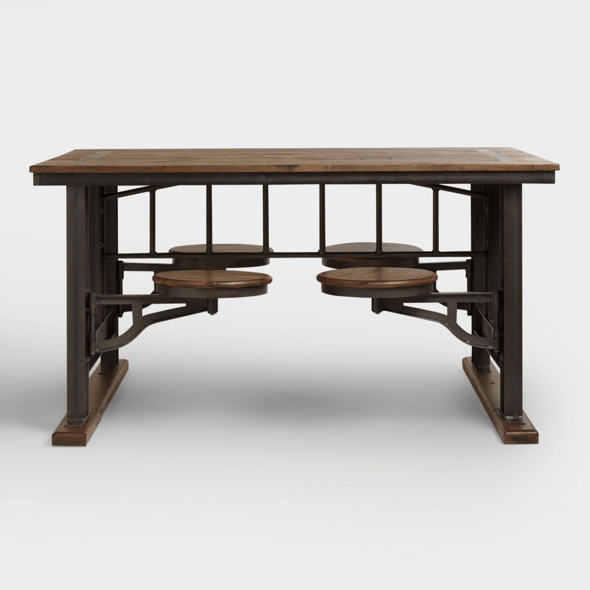 Mặt bàn được làm từ nhiều chất liệu khác nhau như kính cường lực, gỗ công nghiệp