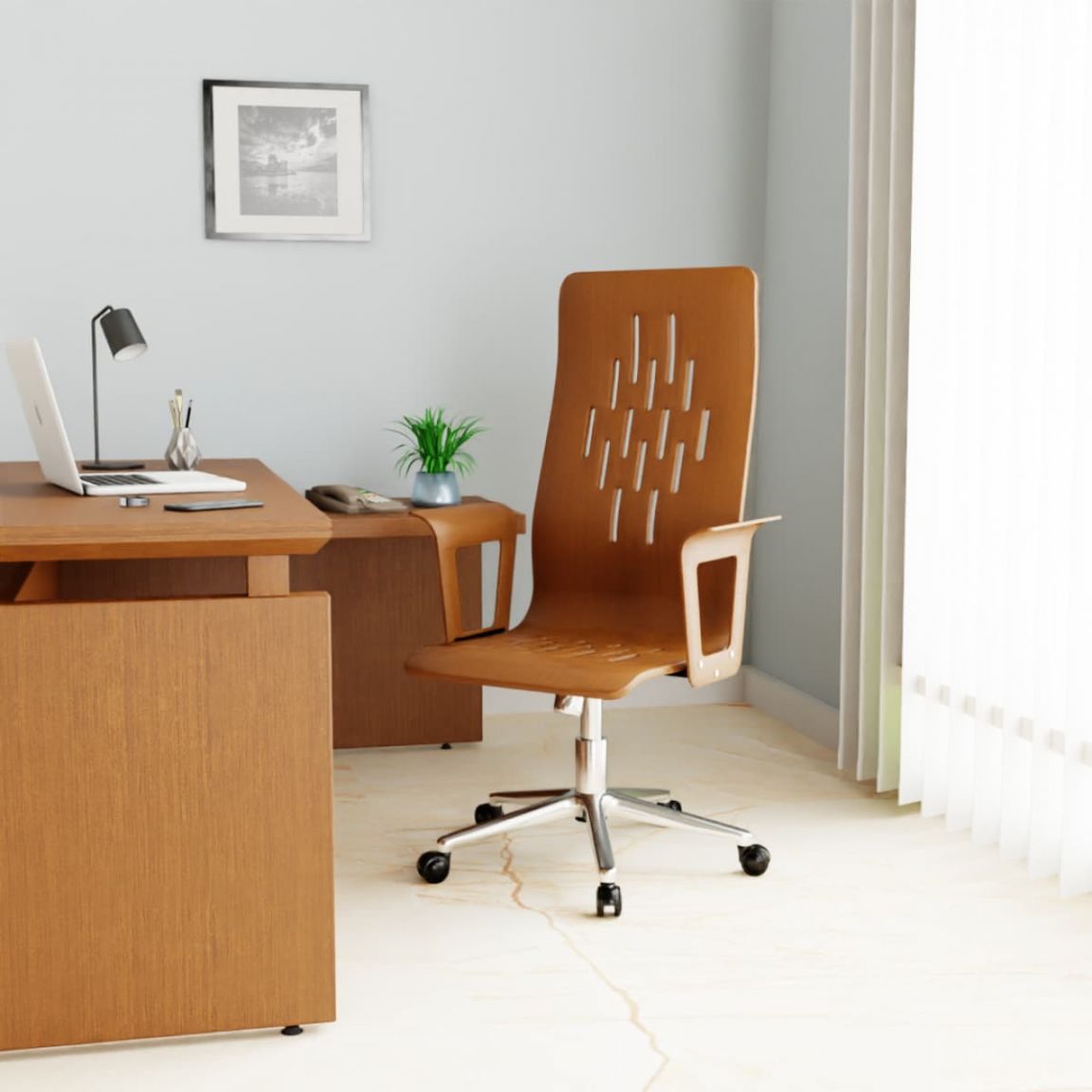 Thiết kế ghế gỗ văn phòng theo phong cách hiện đại
