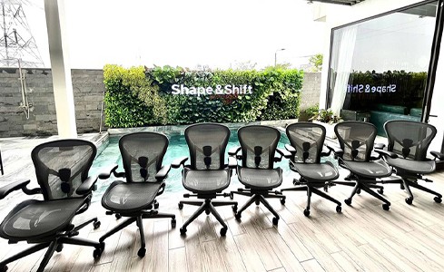 SMA Furniture cung cấp ghế Herman Miller Aeron Công ty TNHH SHAPE & SHIFT ASIA