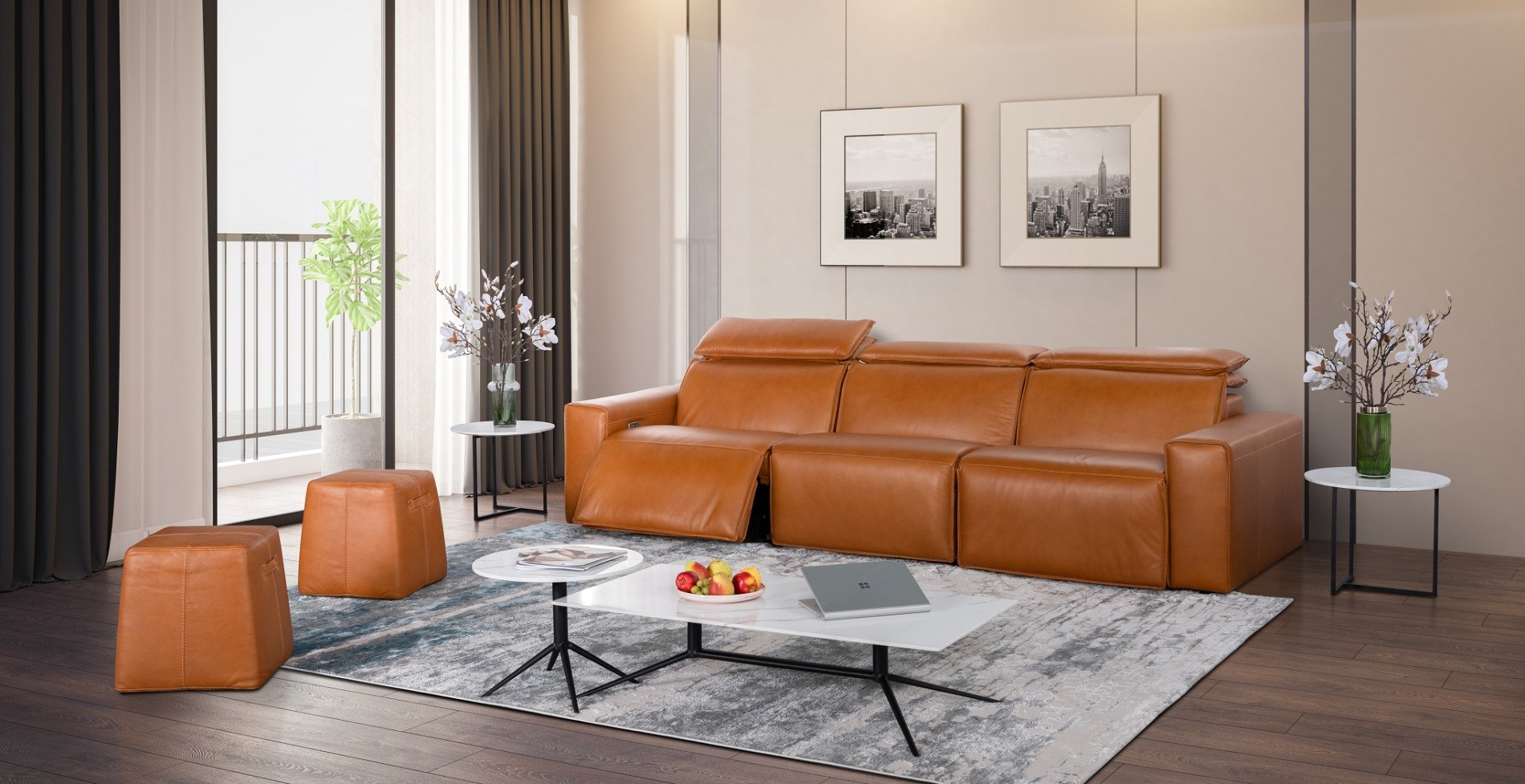 Tham khảo một số kích thước bàn sofa phù hợp với các không gian khác nhau
