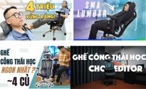 Các KOC nói gì về ghế công thái học Lumbar