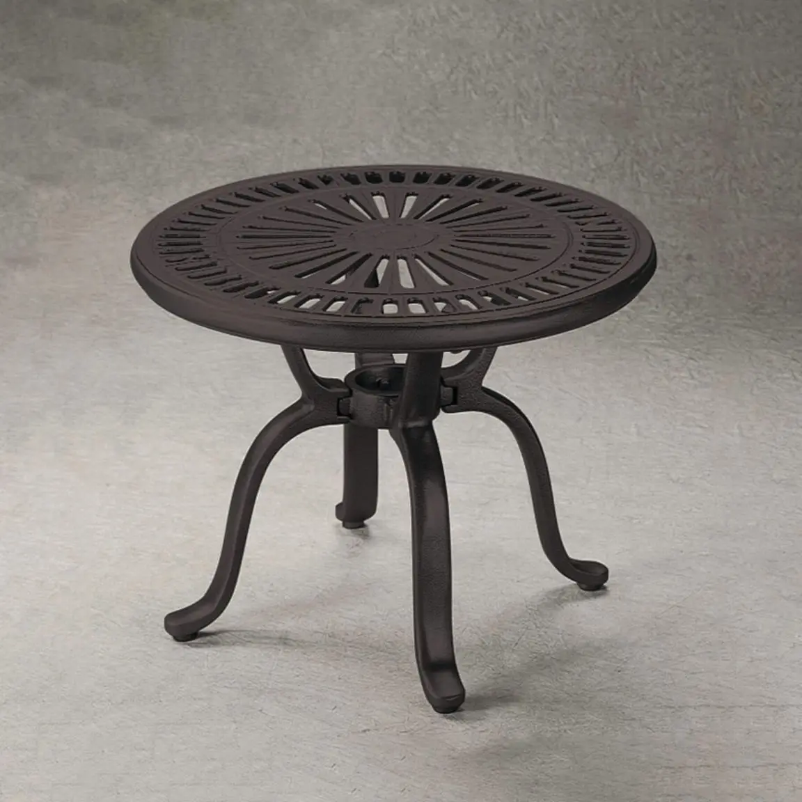 Kích thước bàn trà tròn tiêu chuẩn cỡ nhỏ với đường kính mặt bàn từ 20-60cm