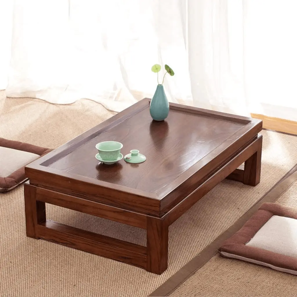 Mẫu bàn thấp kiểu Nhật có thiết kế nhỏ gọn, dễ dàng di chuyển