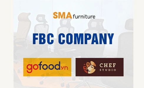 SMA Furniture cung cấp nội thất văn phòng cho công ty TNHH thương mại quốc tế FBC