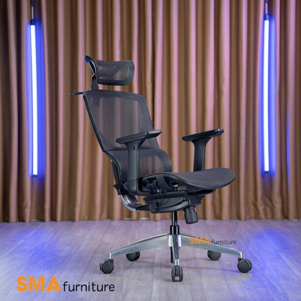 Ghế Công Thái Học GT Chair ISEE-M Lưới Đen - Xám