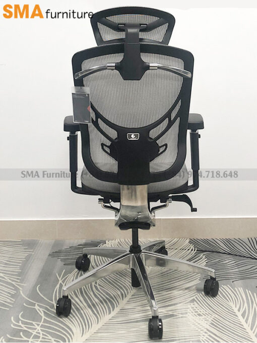 Ghế Công Thái Học Ivino - GT Chair Xám - Đen