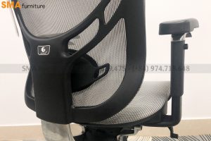 Ghế Công Thái Học Ivino - GT Chair Xám - Đen