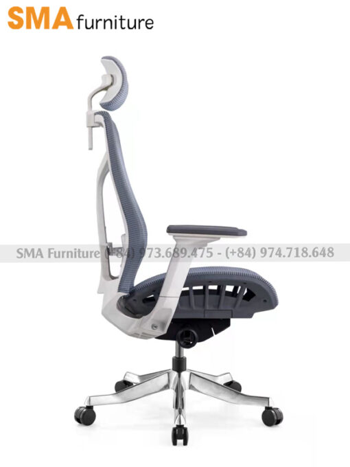 Ghế Công Thái Học SMA Ergonomic 03 - E03 - Lưới Xanh