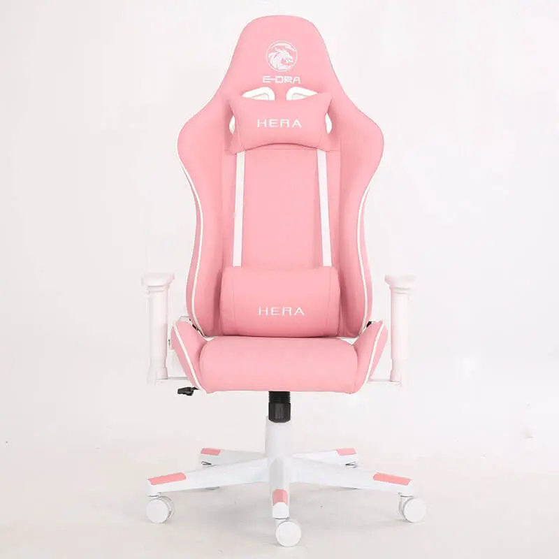 Ghế văn phòng màu hồng phong cách đơn giản, nhẹ nhàng và tinh tế