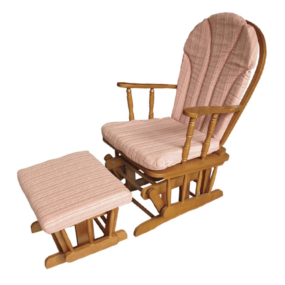 Mẫu ghế gỗ nằm thư giãn TPHCM có đôn ghế tách rời