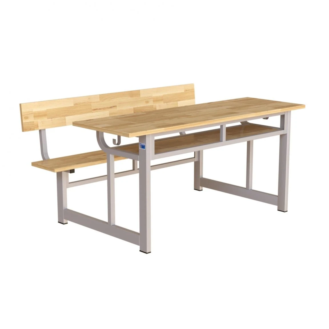 Ghế ngồi học sinh cấp 3 băng dài được làm từ chất liệu gỗ công nghiệp an toàn