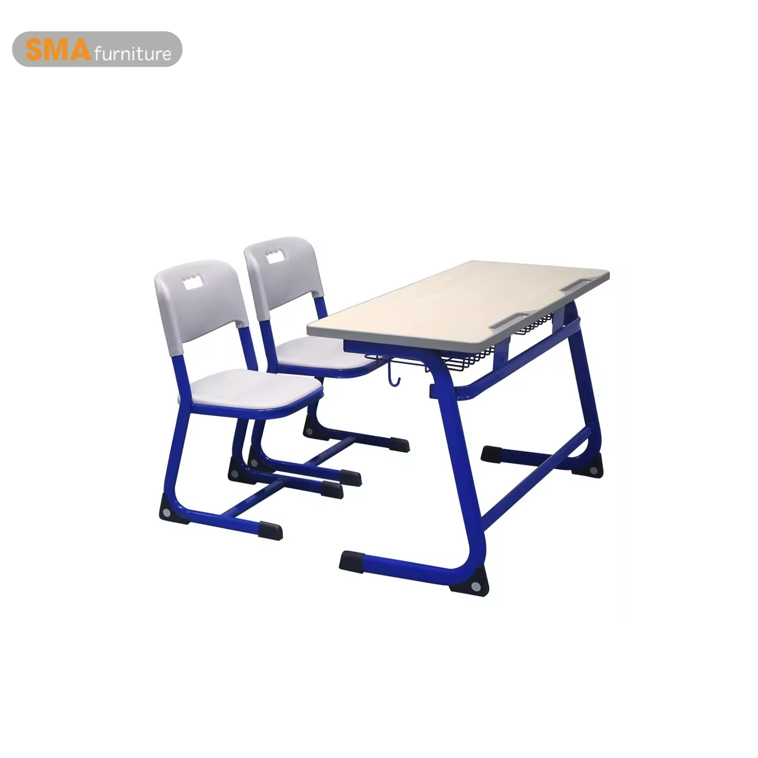 Sản phẩm bàn ghế học sinh đôi đơn giản cho trường học