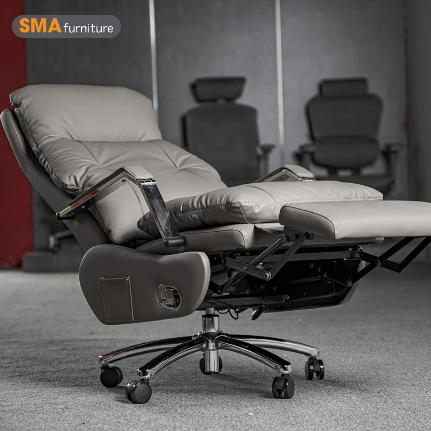 Dự án lắp đặt ghế giám đốc của SMA Furniture