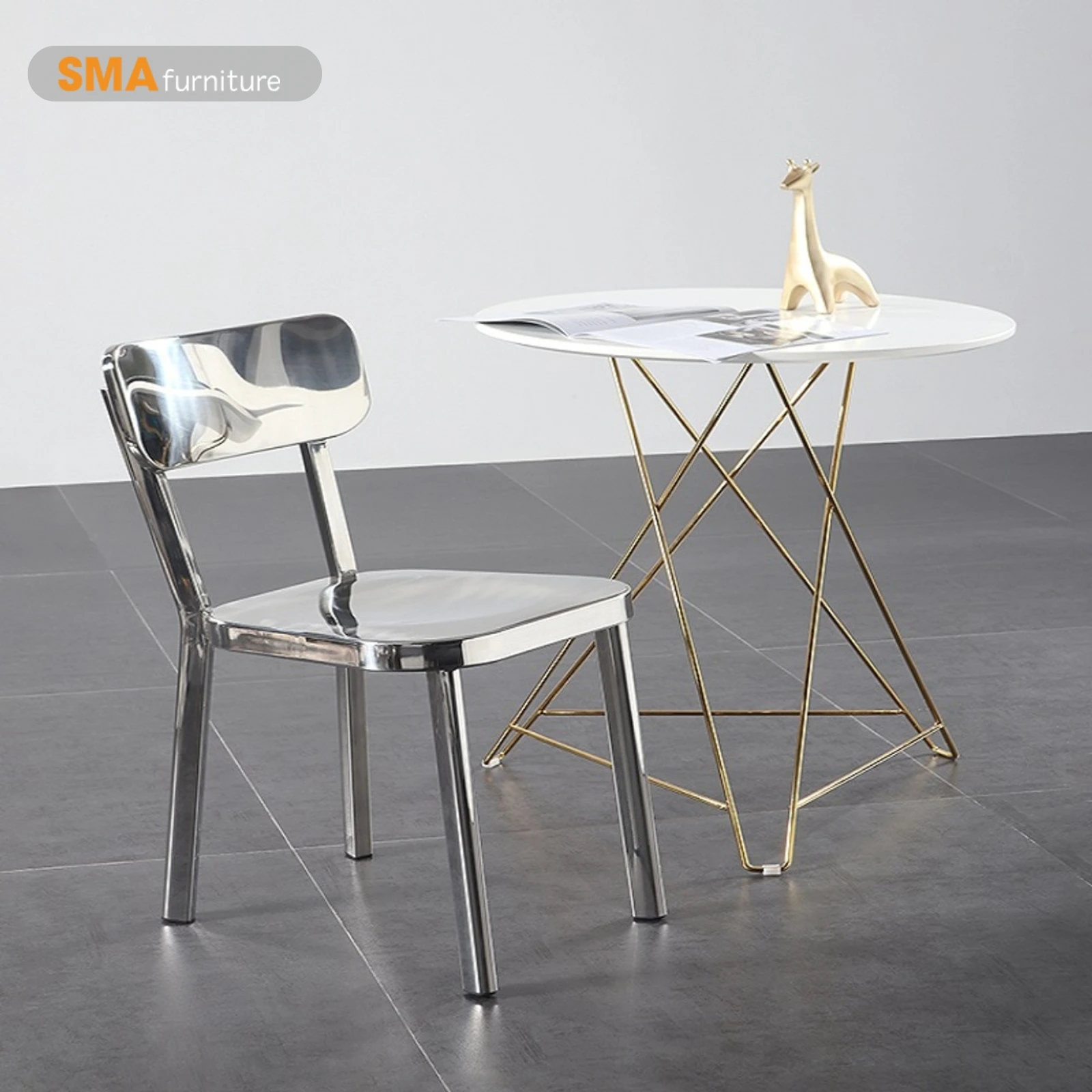 Mua ghế inox giá rẻ, chất lượng tại SMA Furniture