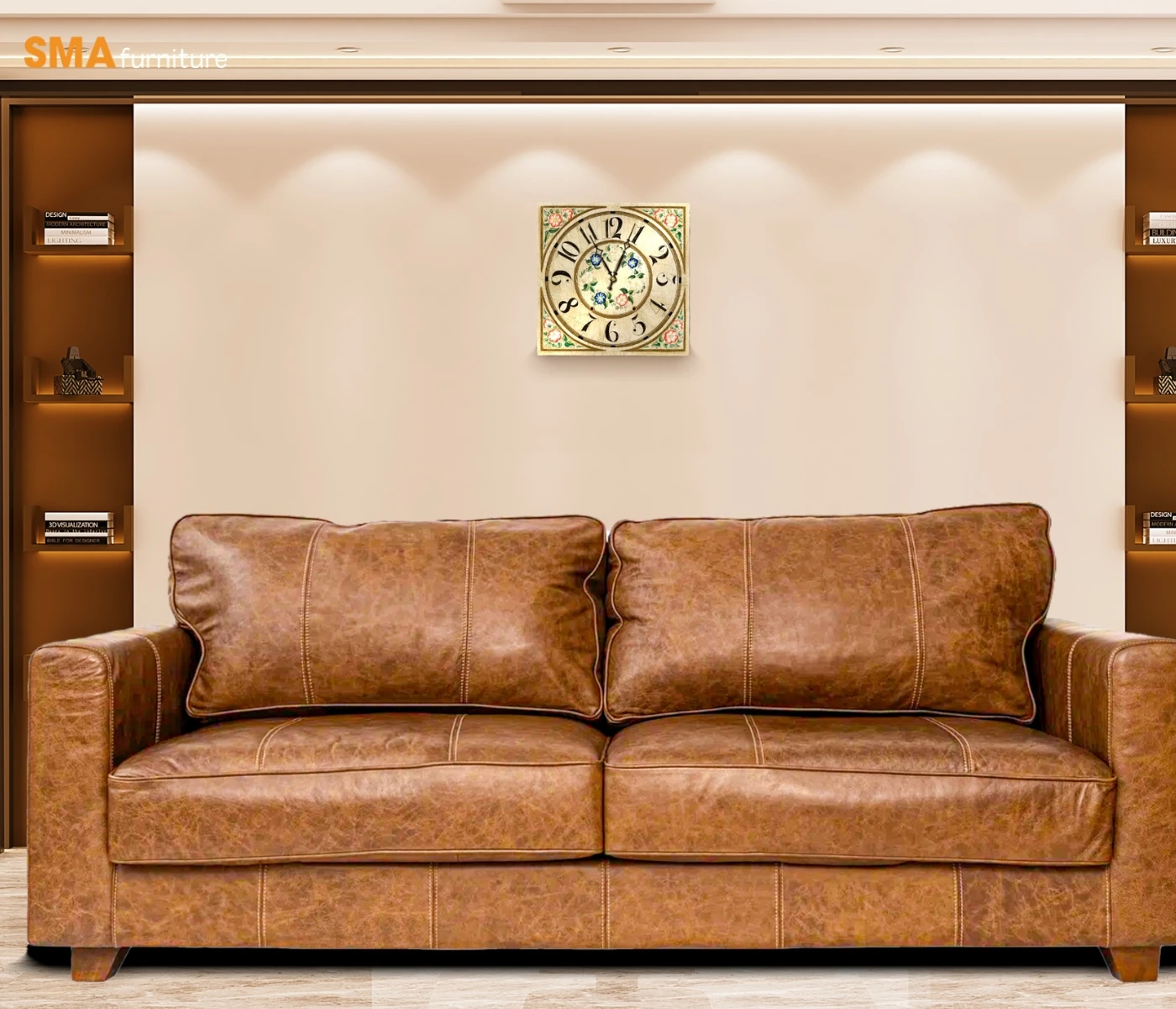 Mẫu ghế sofa văn phòng hiện đại chất liệu da