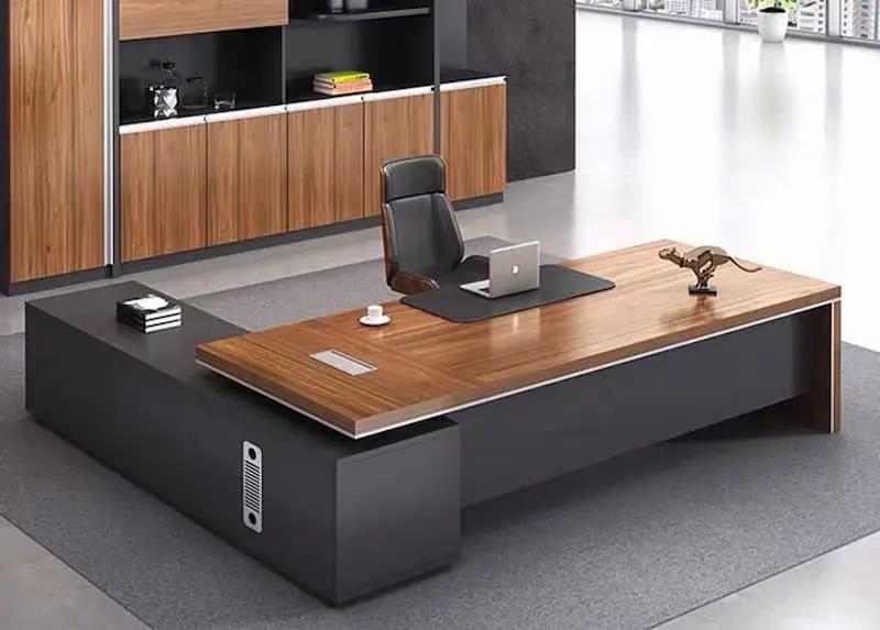 35+ Mẫu bàn giám đốc gỗ công nghiệp đẹp, giá tốt hiện nay