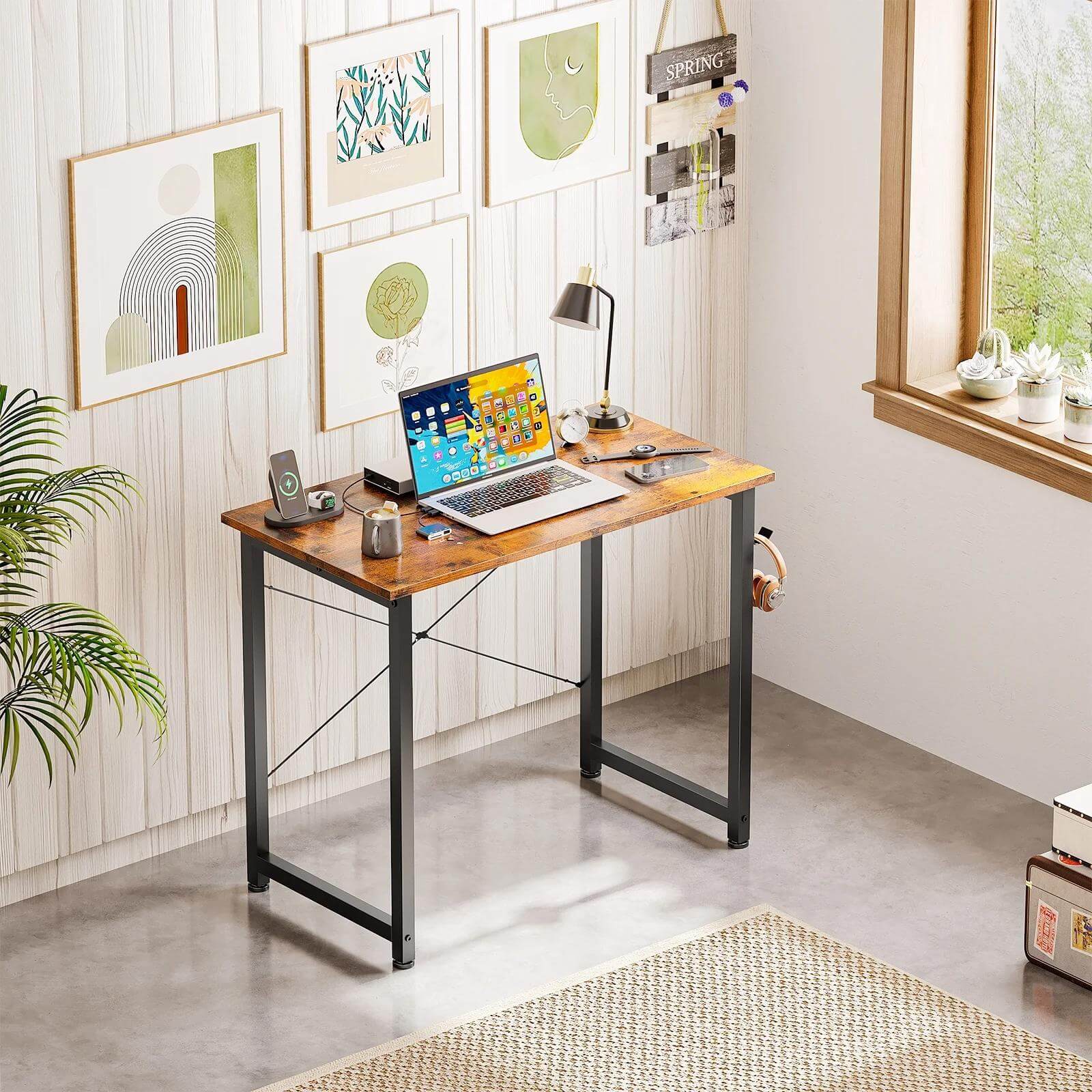  Mẫu bàn 80cm chân sắt đang được khách hàng SMA Furniture yêu thích