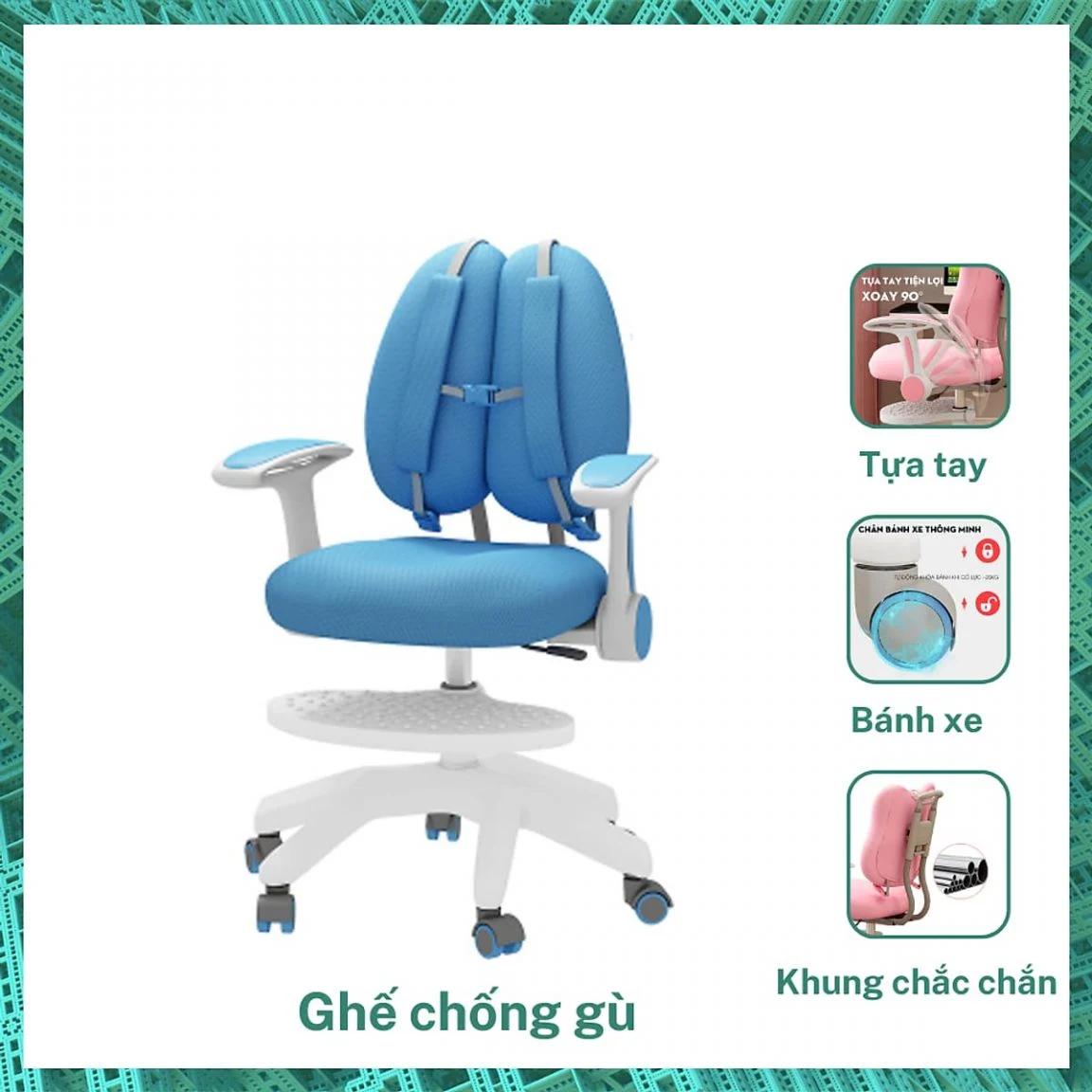 Đai cố định lưng được SMA Furniture thiết kế khéo léo ngay ở phần lưng ghế