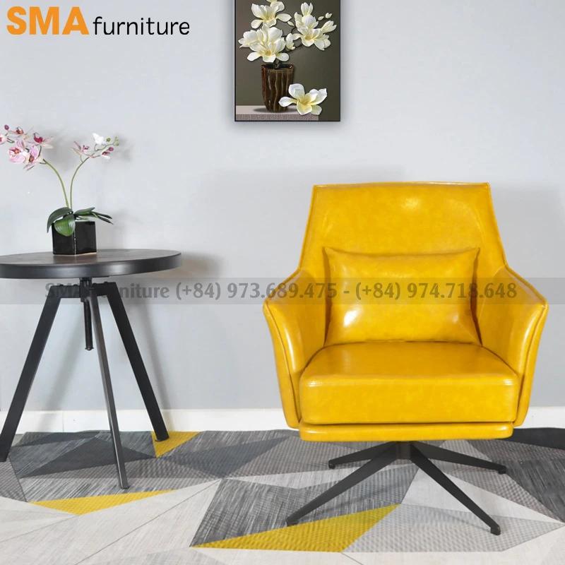 Ghế đọc sách thư giãn Arm Chair NF10 màu vàng