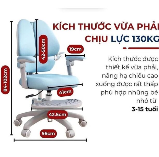 Ưu điểm nổi bật của ghế xoay học sinh GX-SMA 13