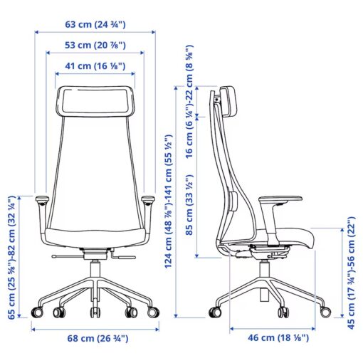 Ghế nhân viên GNV-1005 công thái học lưng lưới