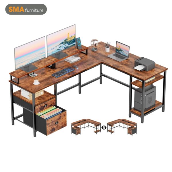 15+ Mẫu bàn chữ L bền đẹp, giá tốt, giao hàng trong vòng 48h