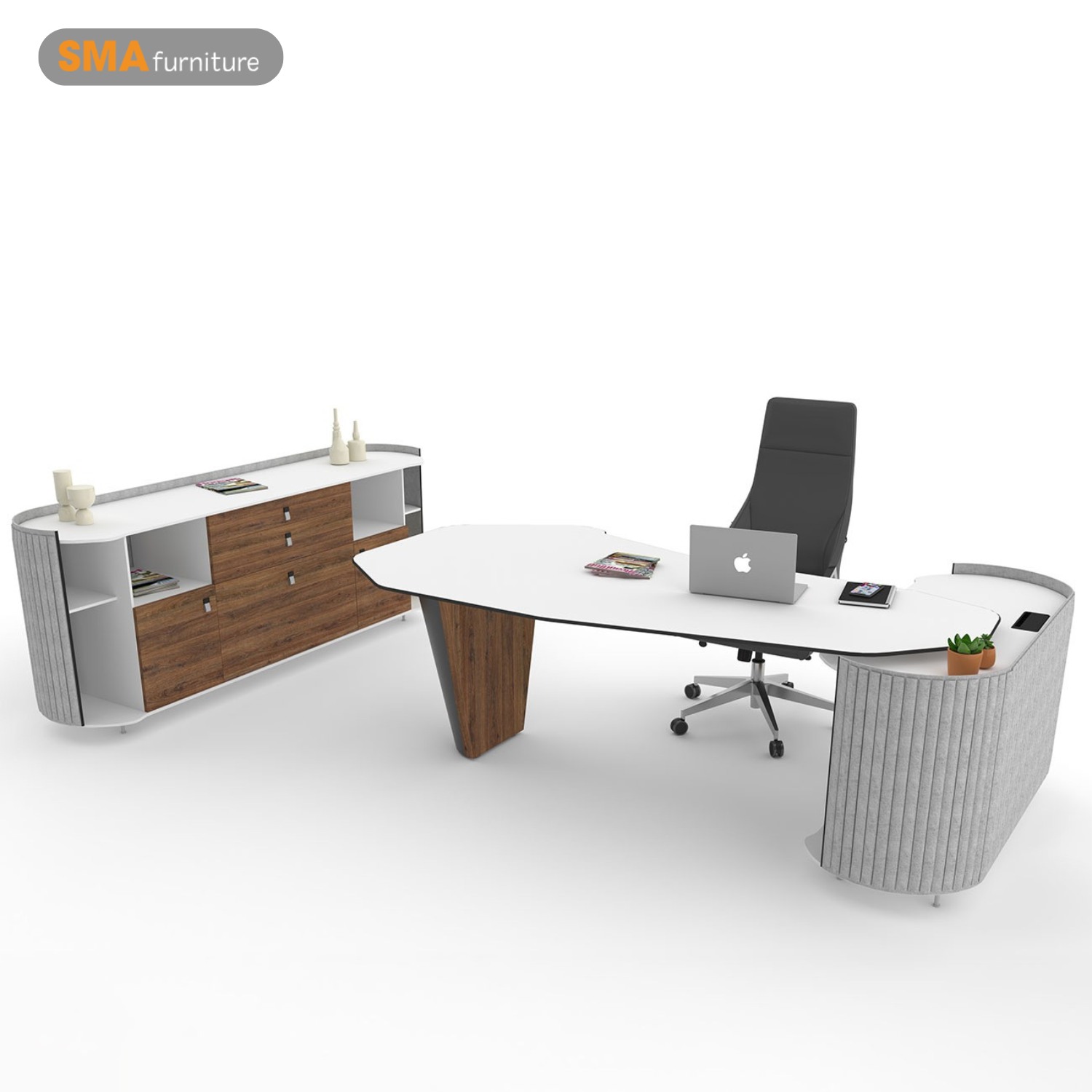 Mua bàn giám đốc 1m8 BGD683 chất lượng, giá tốt tại SMA Furniture