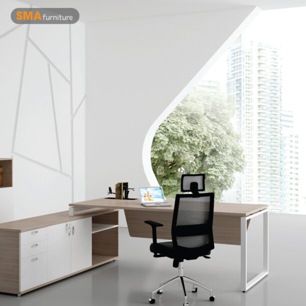 Mẫu bàn kích thước 1m8 dành cho giám đốc văn phòng BGD683